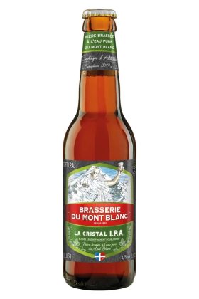 Brasserie du Mont Blanc - IPA Sans gluten - La Cristal IPA | 33cl | 4.7° - Free My Beer