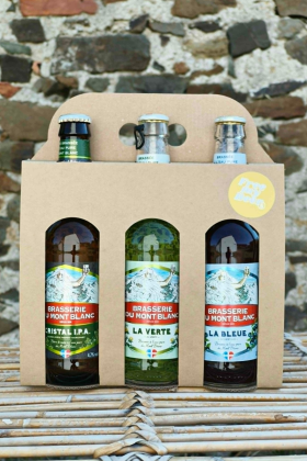 Pack 3 bières - La Brasserie du Mont Blanc - sans gluten - Free My Beer